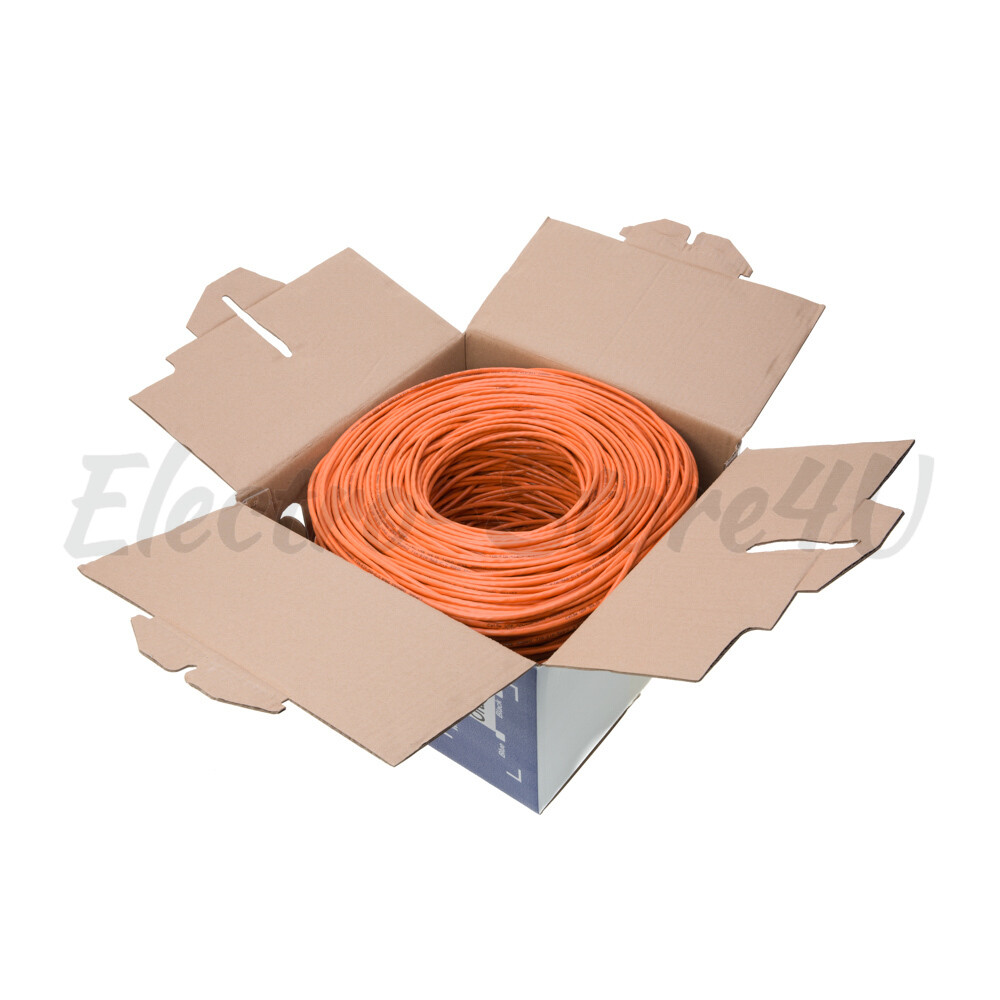 PREMIUM CAT6 500ft 1000ft UTP Bulk Ethernet Cable Solid Network Wire RJ45 23 AWG