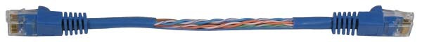PURE COPPER! 15ft long RJ45 Cat5e Ethernet/Network UTP Cable/Cord/Wire {PURPLE