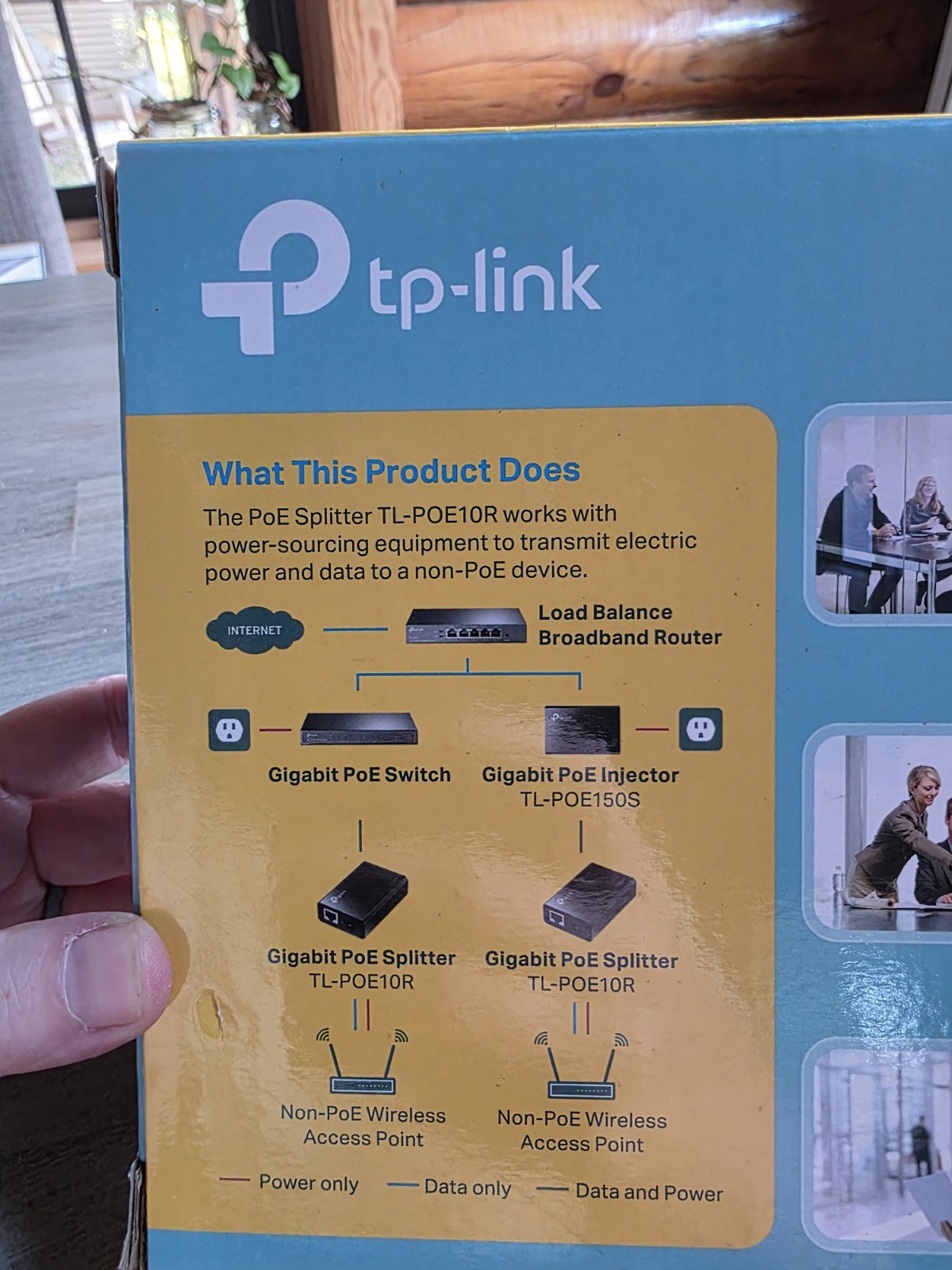 Tp Link TLPOE10R Ethernet Injector NEW