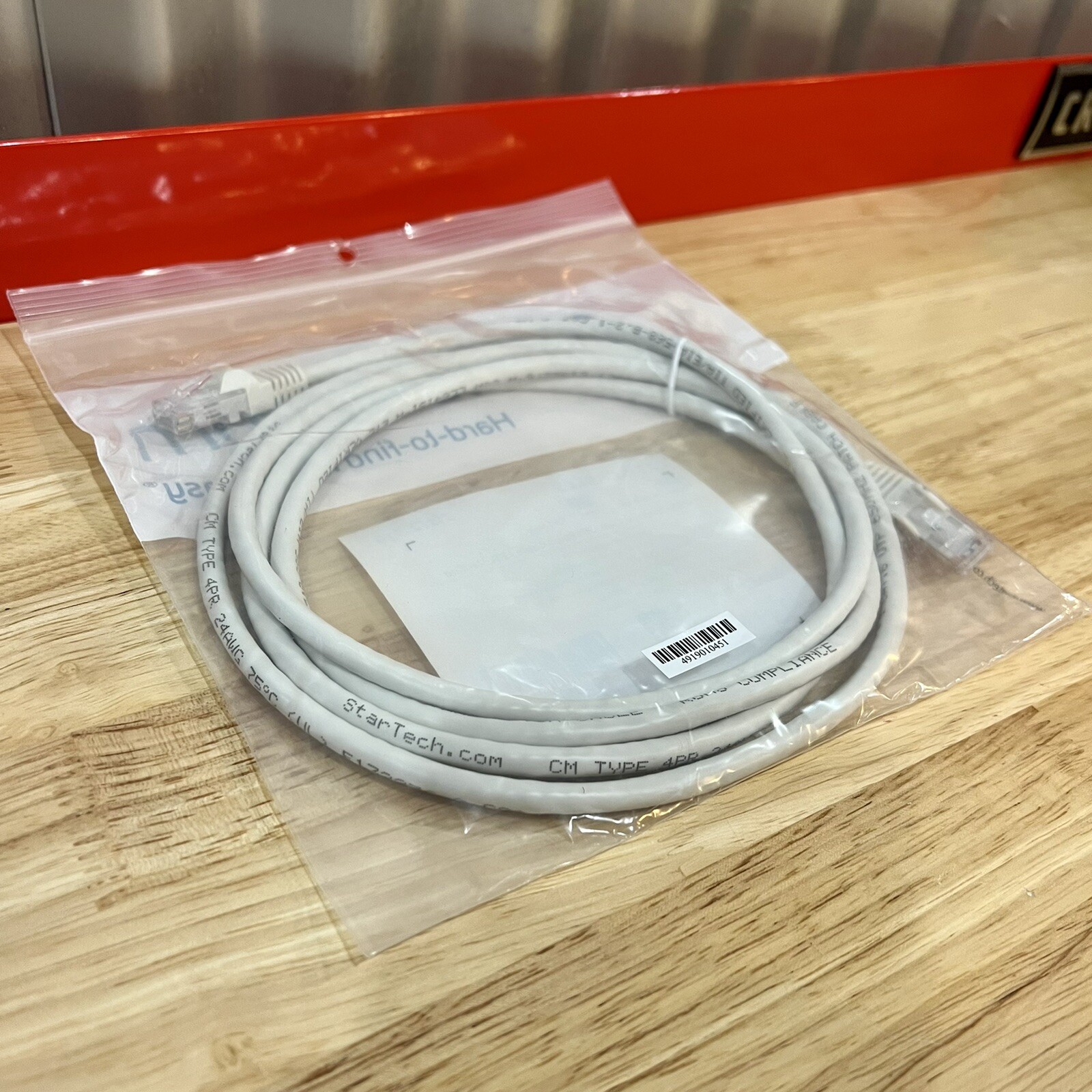 BRAND NEW StarTech 7ft. / 2.1m White Snagless Cat6 UTP Patch Cable ETL Verified