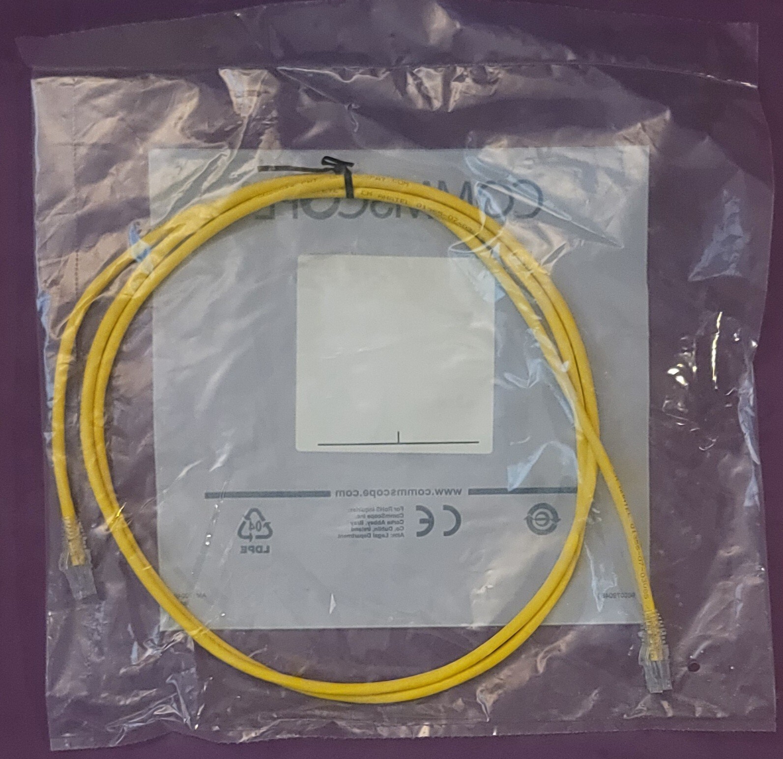 COMMSCOPE UNIPRISE SOLUTIONS | UC1BBB2-09F007 CAT6 PATCH CORD 7FT *NEW*