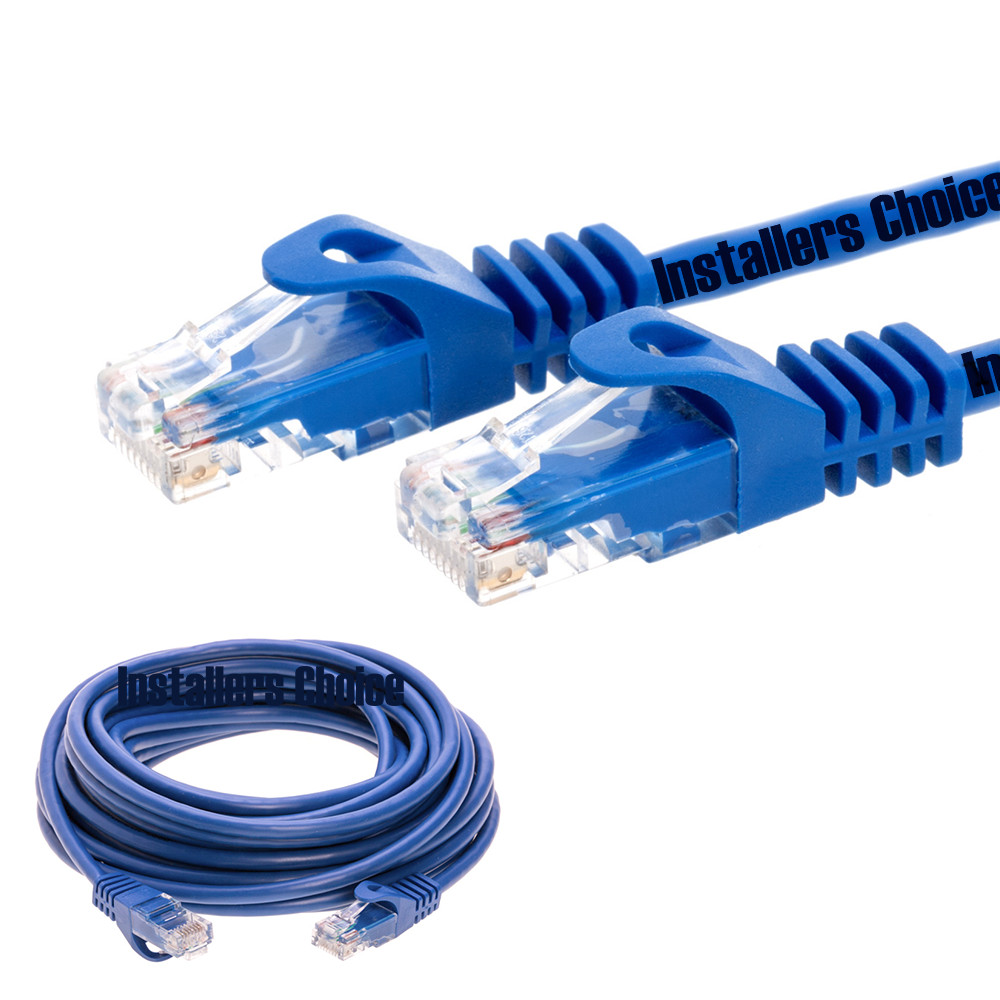 3 ft CAT6 Network Ethernet Patch Cable XBOX PS3 3 feet GIGABIT 500MHz Blue