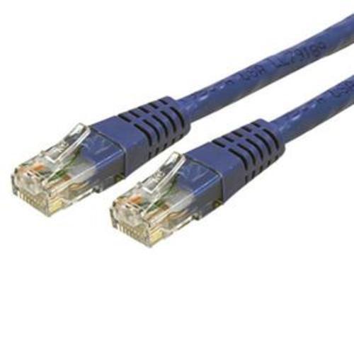 StarTech C6PATCH6BL 6 ft Blue Molded Cat6 UTP Patch Cable – ETL Verified