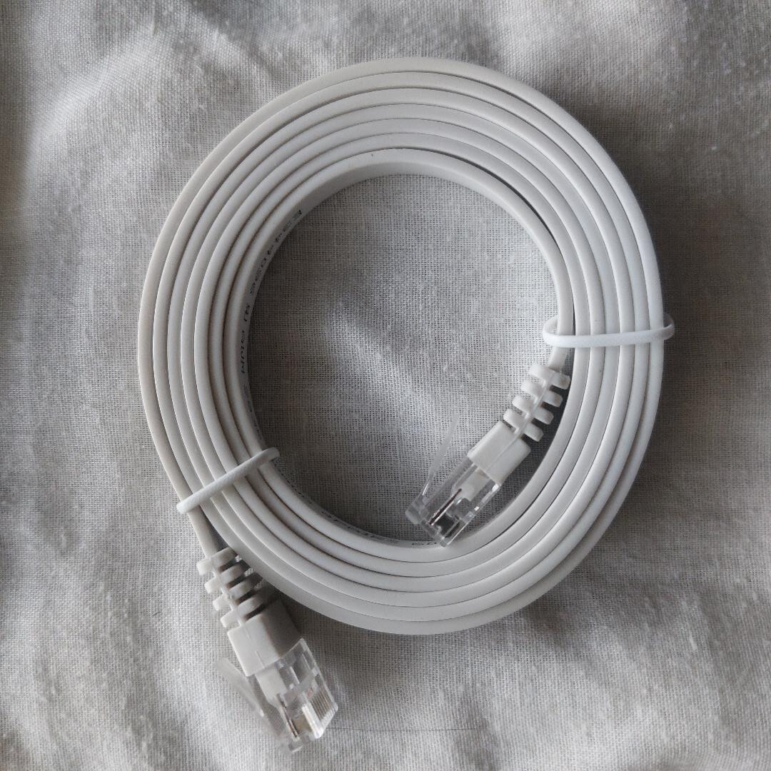 5 ft CAT6A RJ45 Ethernet LAN Network Jumper Cord For Computer,PC,Modem,Router