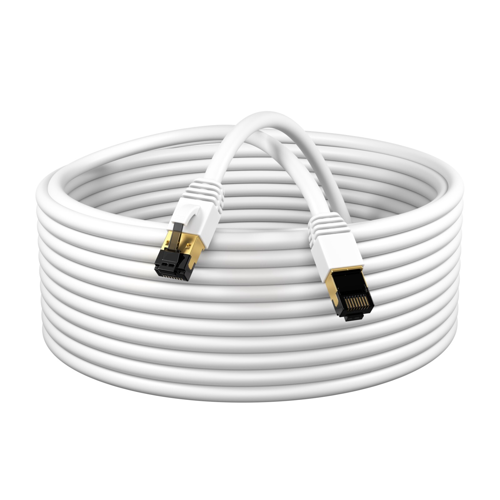 CAT8 Gold Plated Shielded Ethernet Patch Cable Network High Speed S/FTP LAN Lot