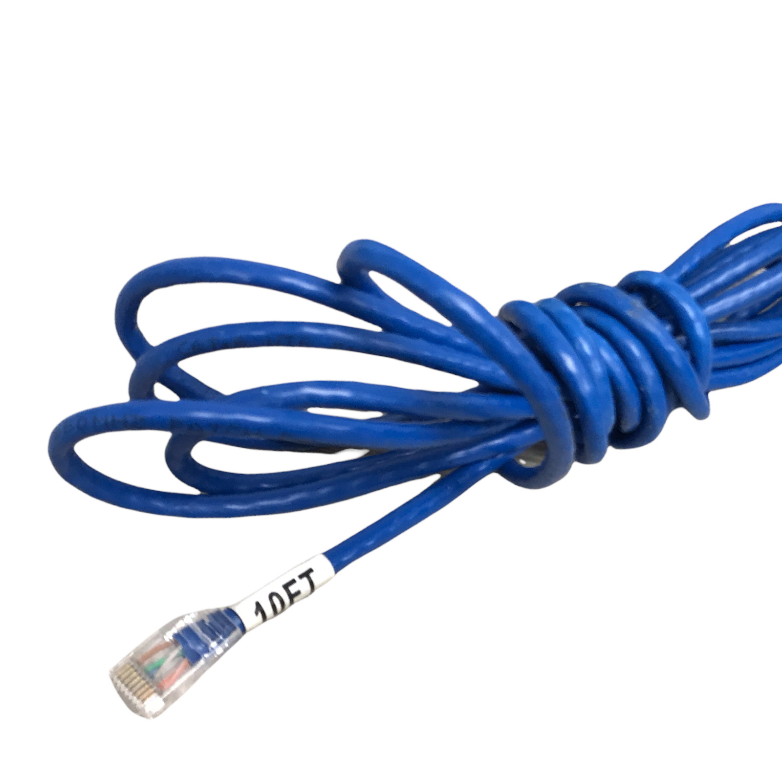 50x 3′, 6′, 10′, Mixed CAT5e Cat6 Blue Ethernet Network Patch Cables (Lot)