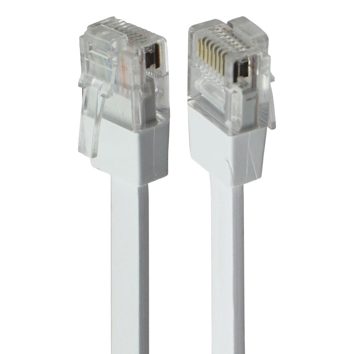 10 PACK!! OEM Google WiFi Router RJ45 Ethernet Network Flat Cable Cord White 6ft