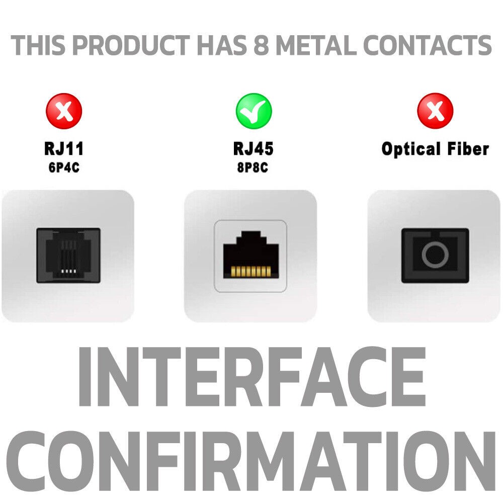 4 Pack 10 Feet Cat6 Patch Cable White LAN Ethernet Cord Network Internet Cable