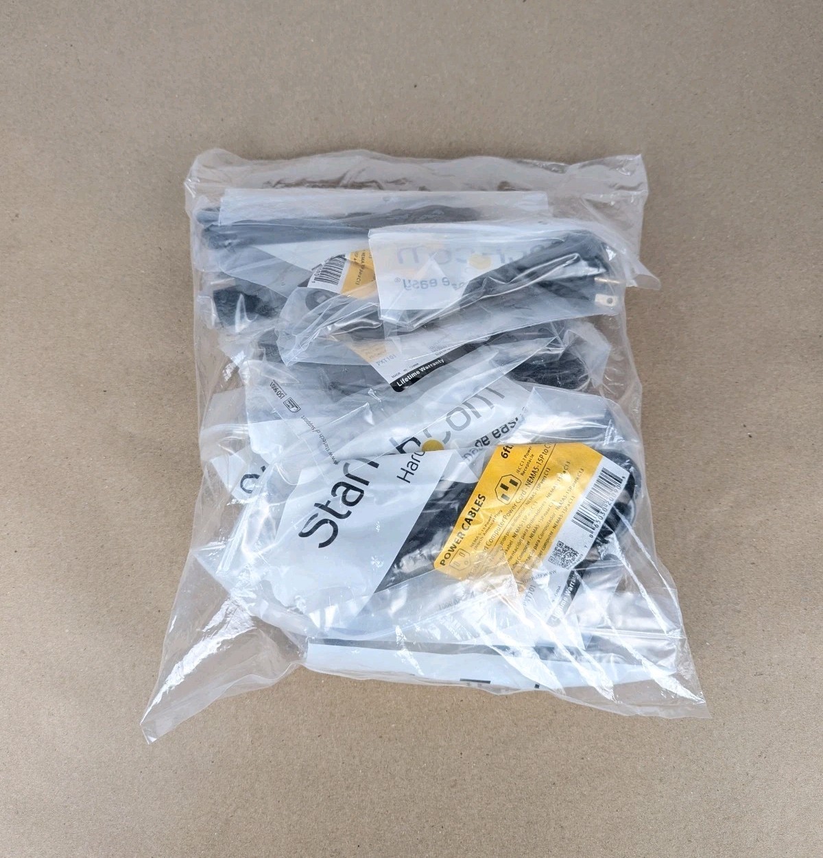 NEW 10x StarTech.Com 6ft (1.8m) Standard Computer Power Cord, NEMA 5-15P to C13