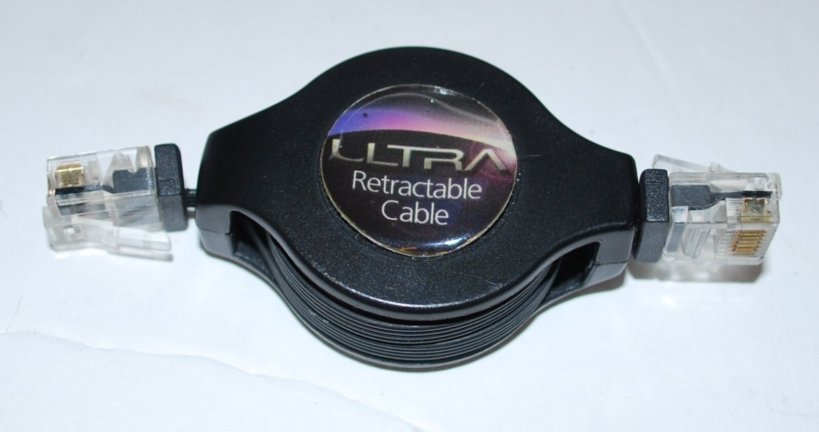 ULTRA RETRACTABLE CORD RETRACTABLE NETWORK RJ-45 CABLE 50 INCH 10/100 ETHERNET