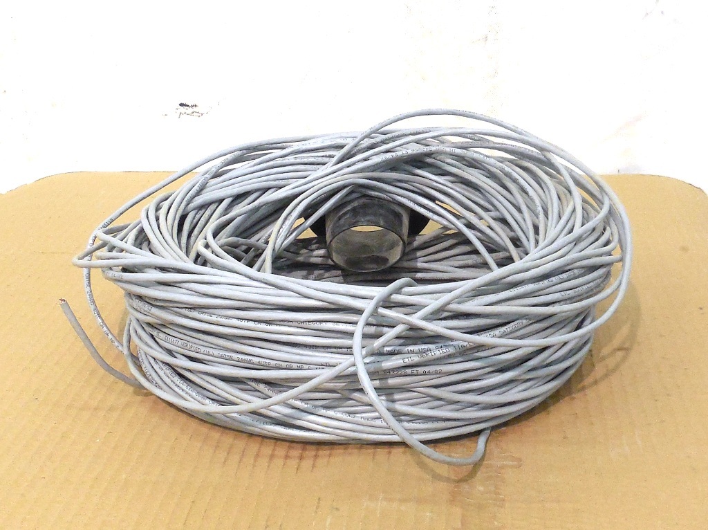 UNKNOWN BRAND GRAY CABLE 842844, CAT5E, 4UTP