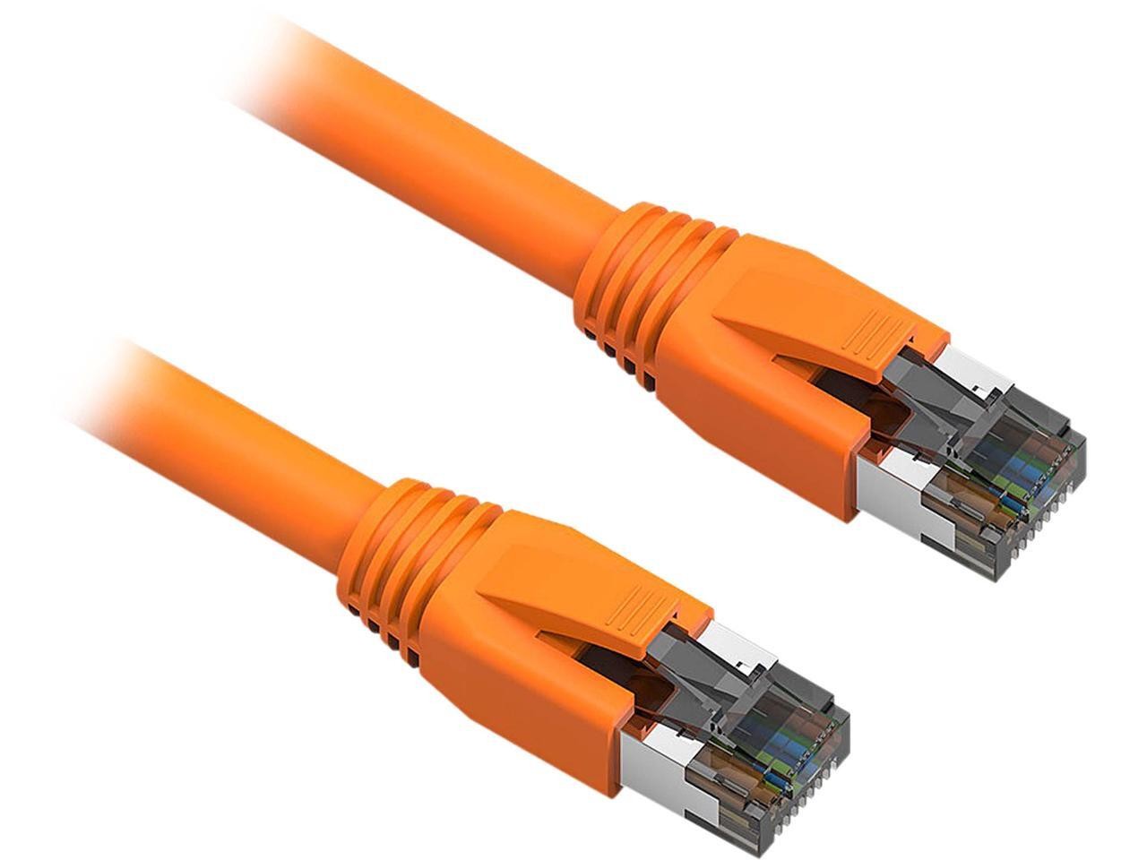 Nippon Labs Cat8 RJ45 25FT Ethernet Patch Internet Network LAN Cable, Indoor/Out