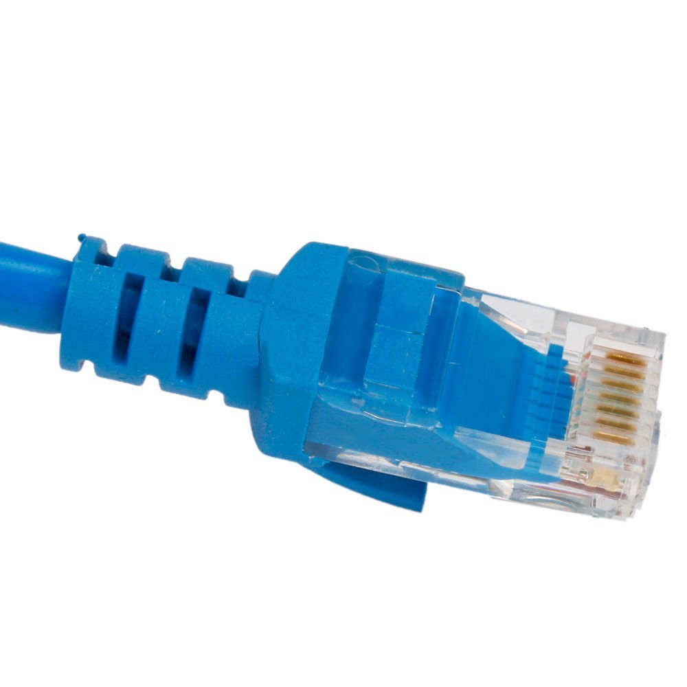 100′ FT Feet CAT6 CAT 6 RJ45 Ethernet Network LAN Patch Cable Cord – Blue New