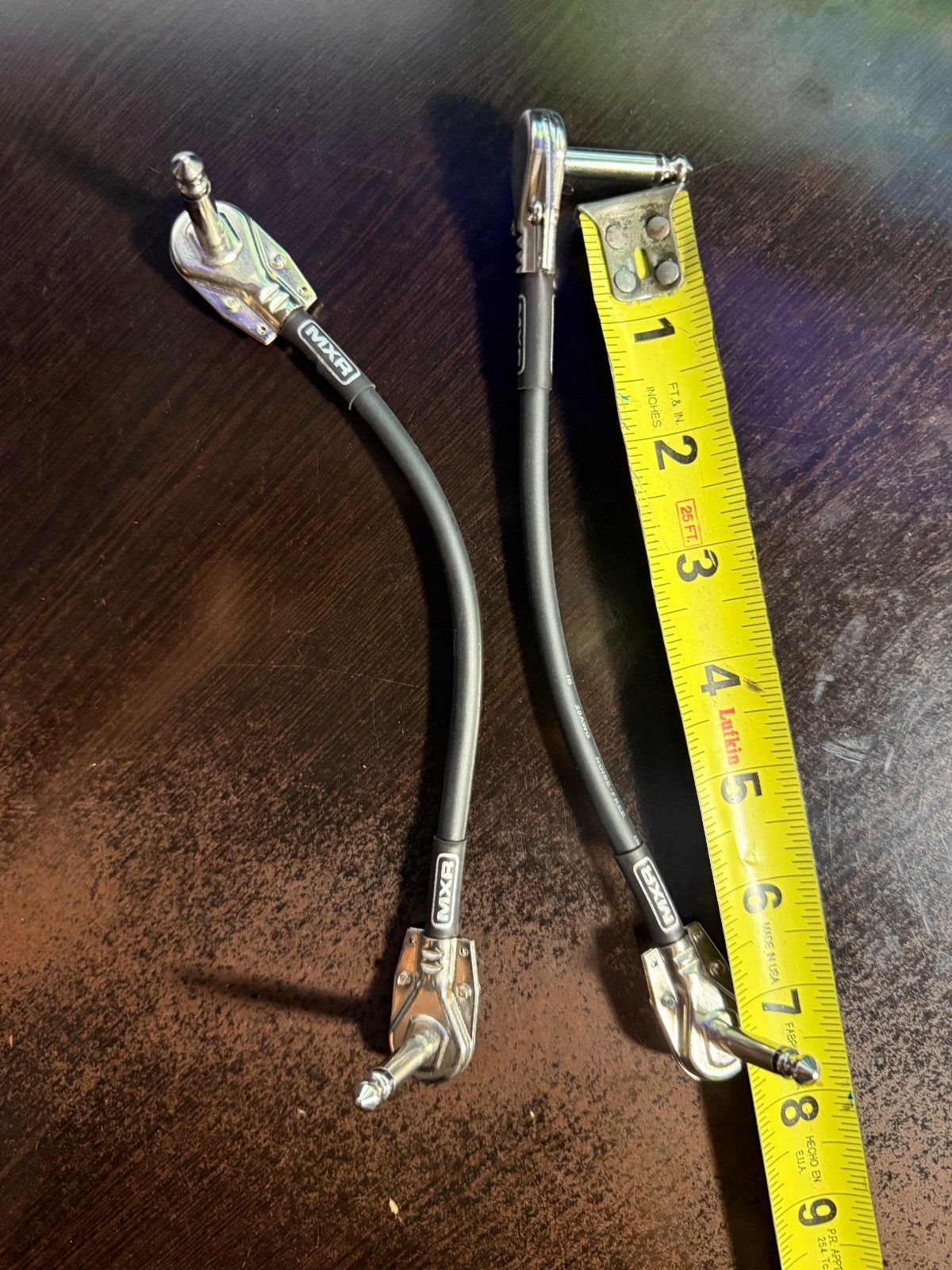 Flat Patch Cable Assortment – 21 Cables – 2″ to 36″ – Guitar, Pedalboard