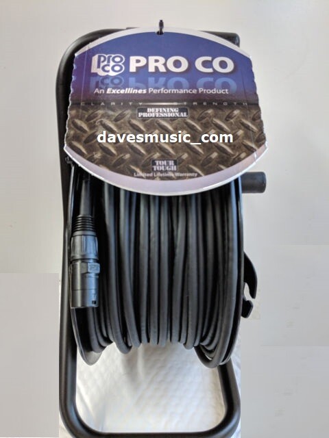 200 foot cat6 UTP Cable on-reel ProCo DuraCat US-Made cable