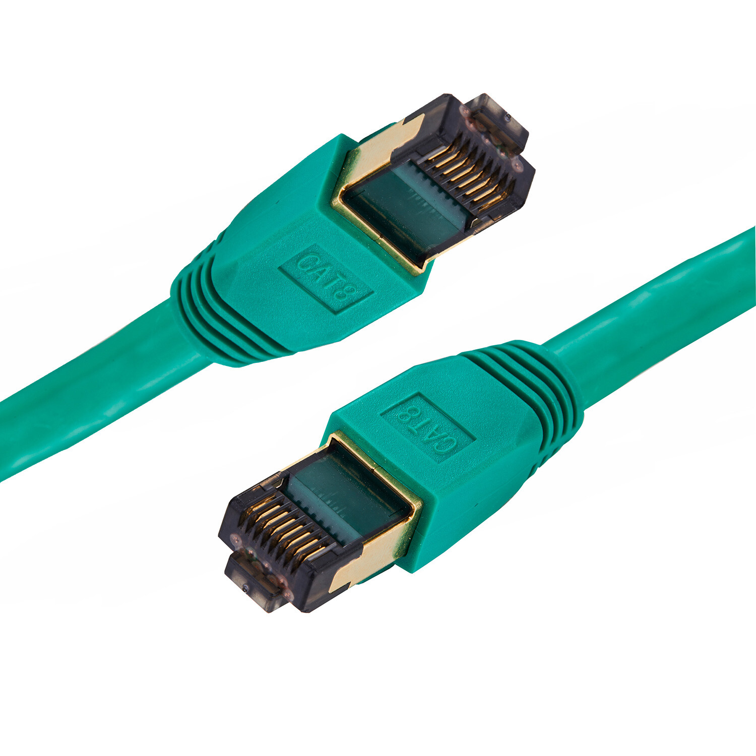 Cat8 Ethernet Cable RJ45 Shielded High Speed 40Gbps Internet Green Copper Lot