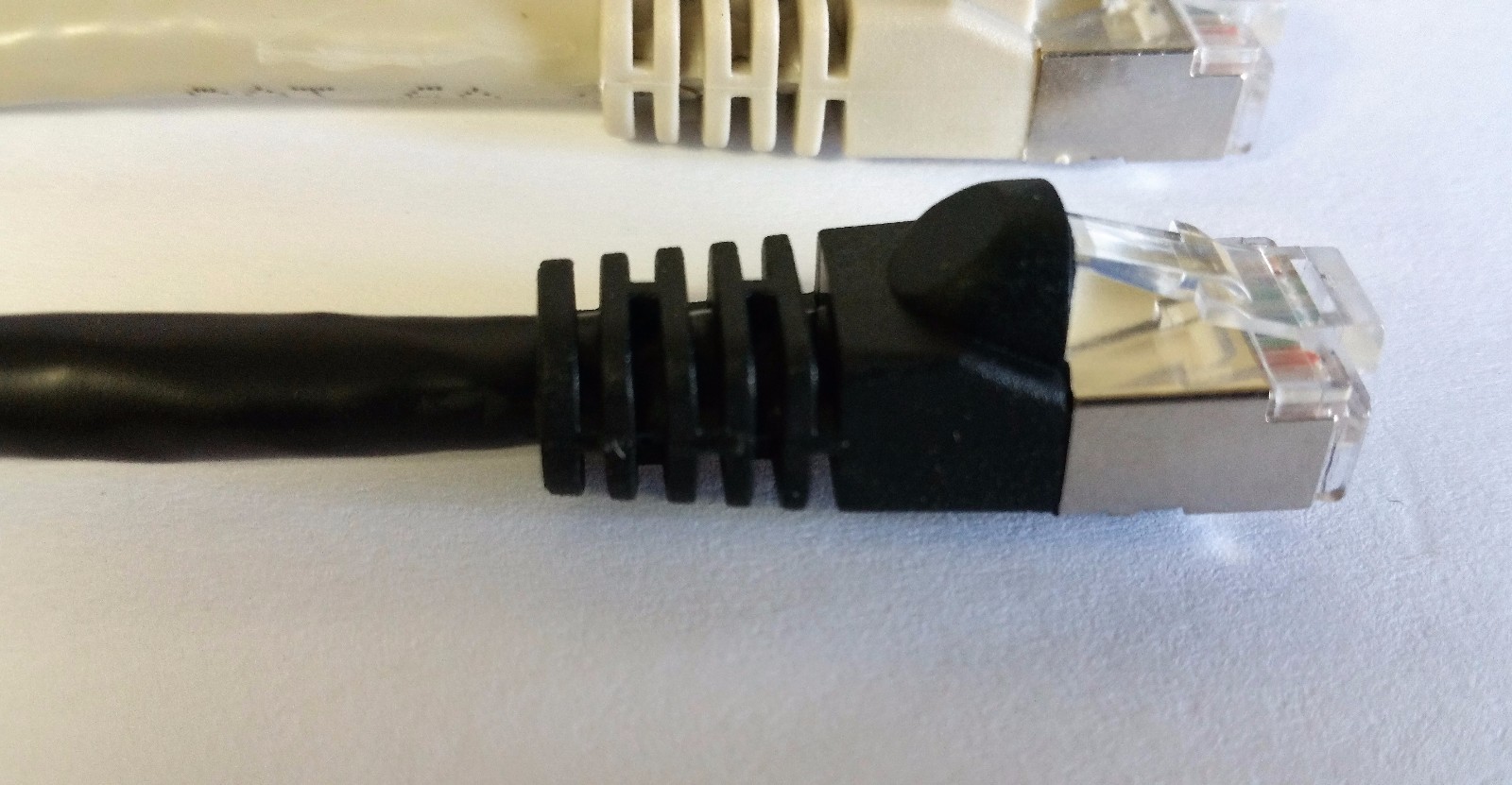 Cat6A Patch Cable Shielded STP Cable 1ft 3ft 5ft 7ft 10ft 15ft Lot of 1, 5, 10