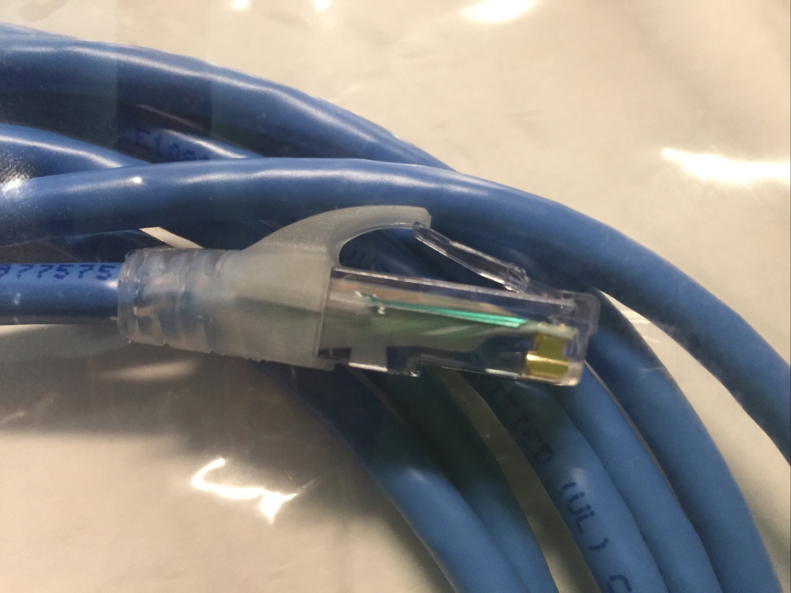 New BELDEN CAT6+ BONDED PAIRS PATCHCORD CABLE 10′ FEET BLUE C601116010 Lot of 10