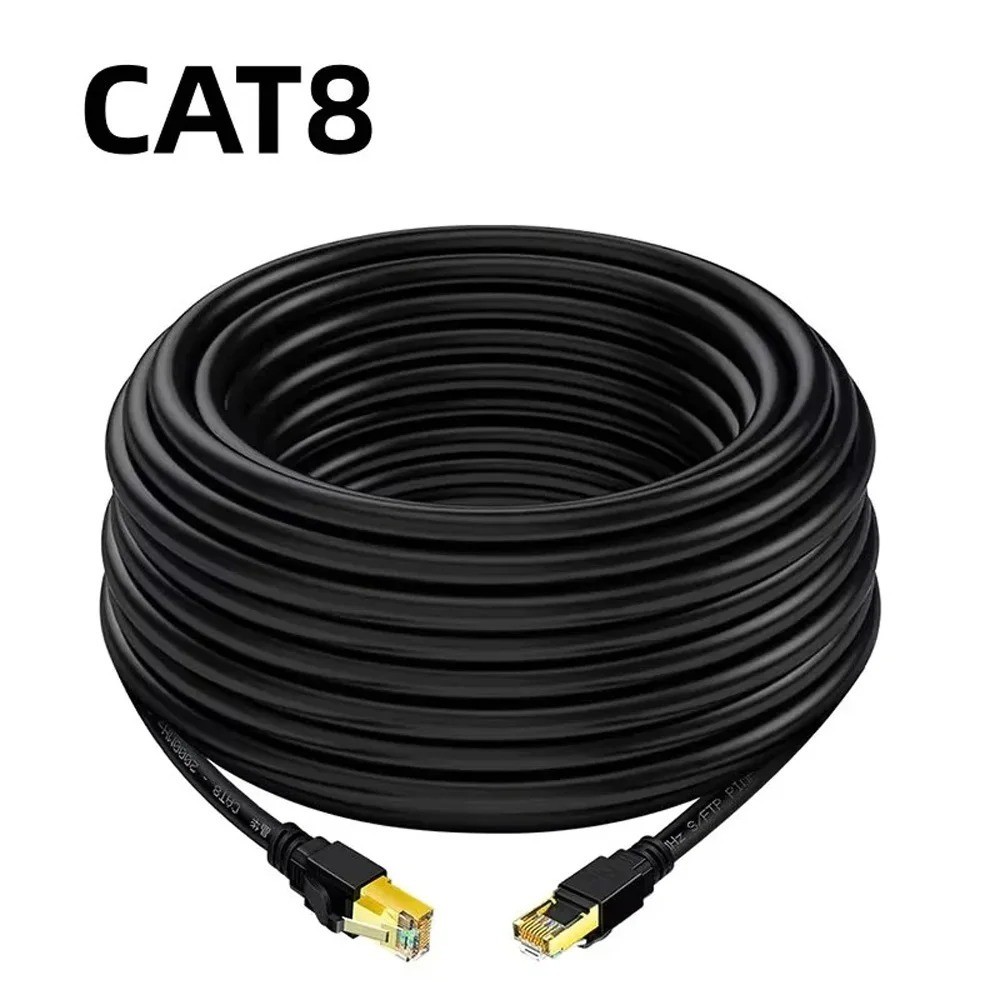 Cat 8 Ethernet Cable, 1.5Ft 3Ft 6Ft 10Ft 15Ft 20Ft 30Ft 40Ft 50Ft 60Ft 100Ft Hea