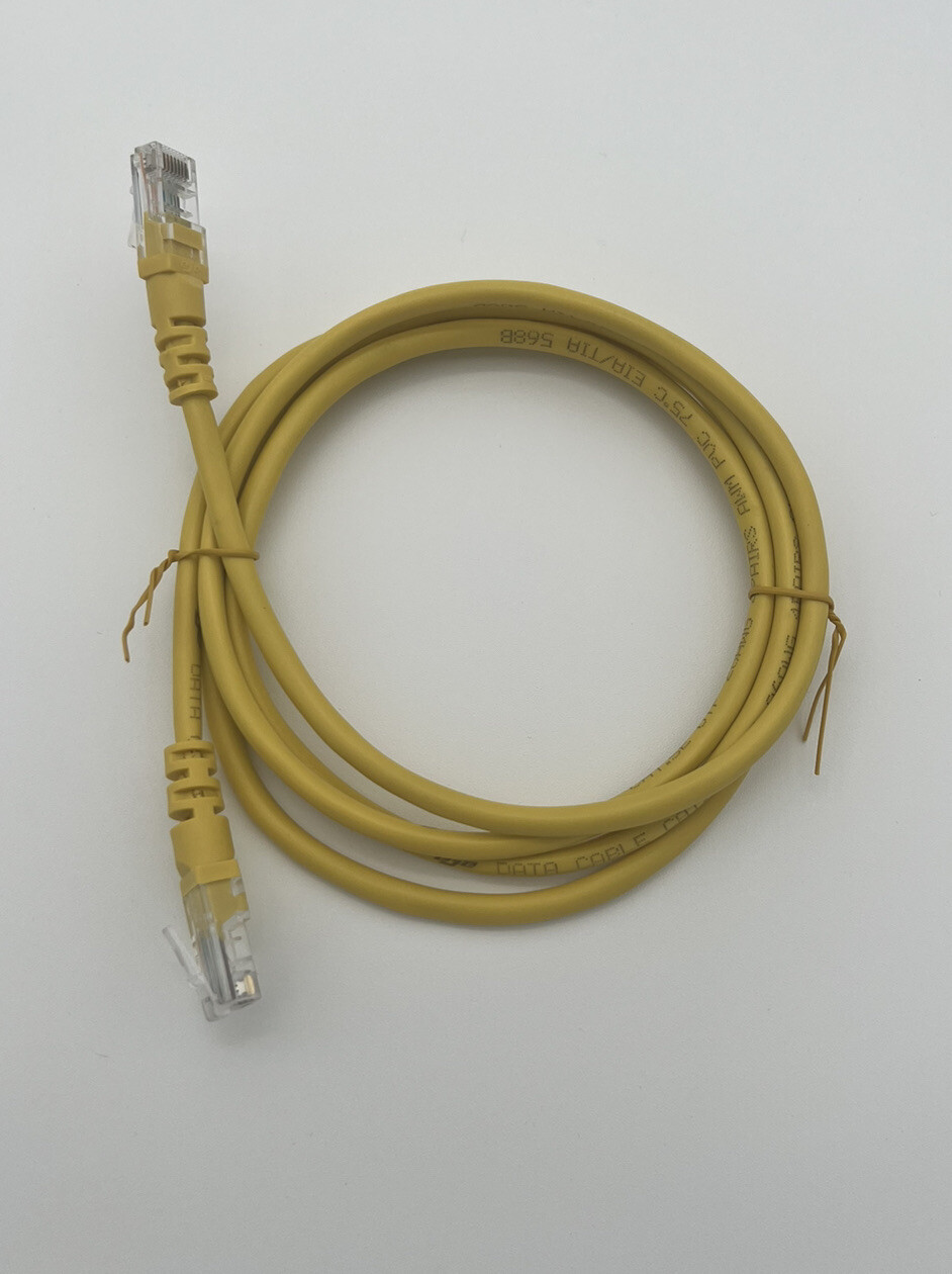 Ethernet RJ-45 Data Cable Cat 5E UTP 26AWG EIA/TIA 569 B
