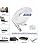 Cat 6 Ethernet Cable 50 ft White – Flat Internet Network LAN Patch Cords – Solid