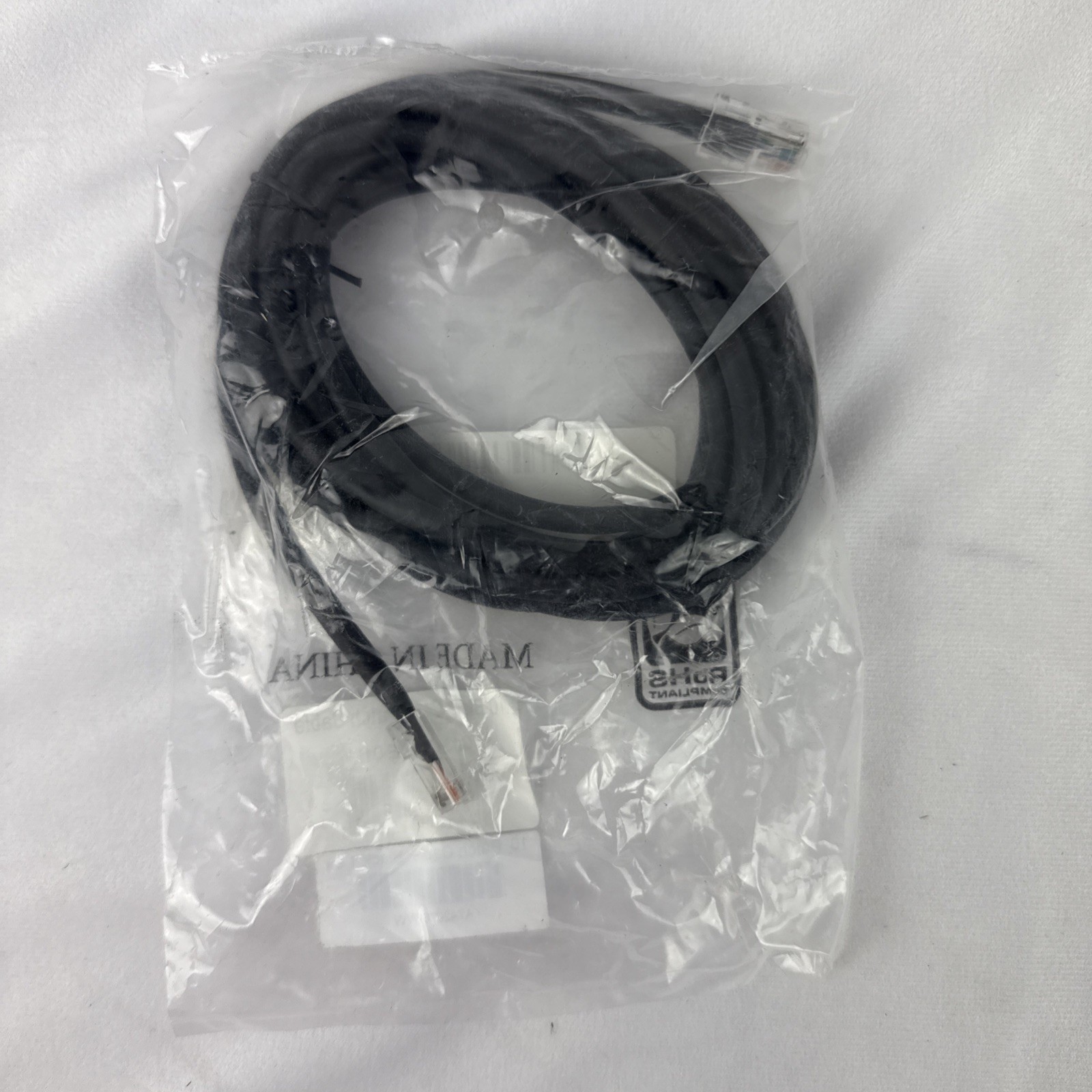 Cat6 10ft Black Patch Ethernet Cable RoHS Compliant