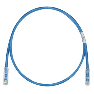 Panduit UTPSP2BUY Cat6 Patch Cord 2ft Blue