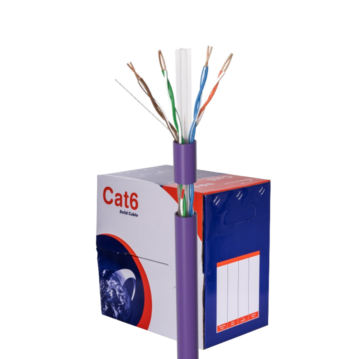 CAT5E CAT6 Cable 500FT 1000FT UTP Solid Network Ethernet CAT5 Bulk Wire RJ45 Lan