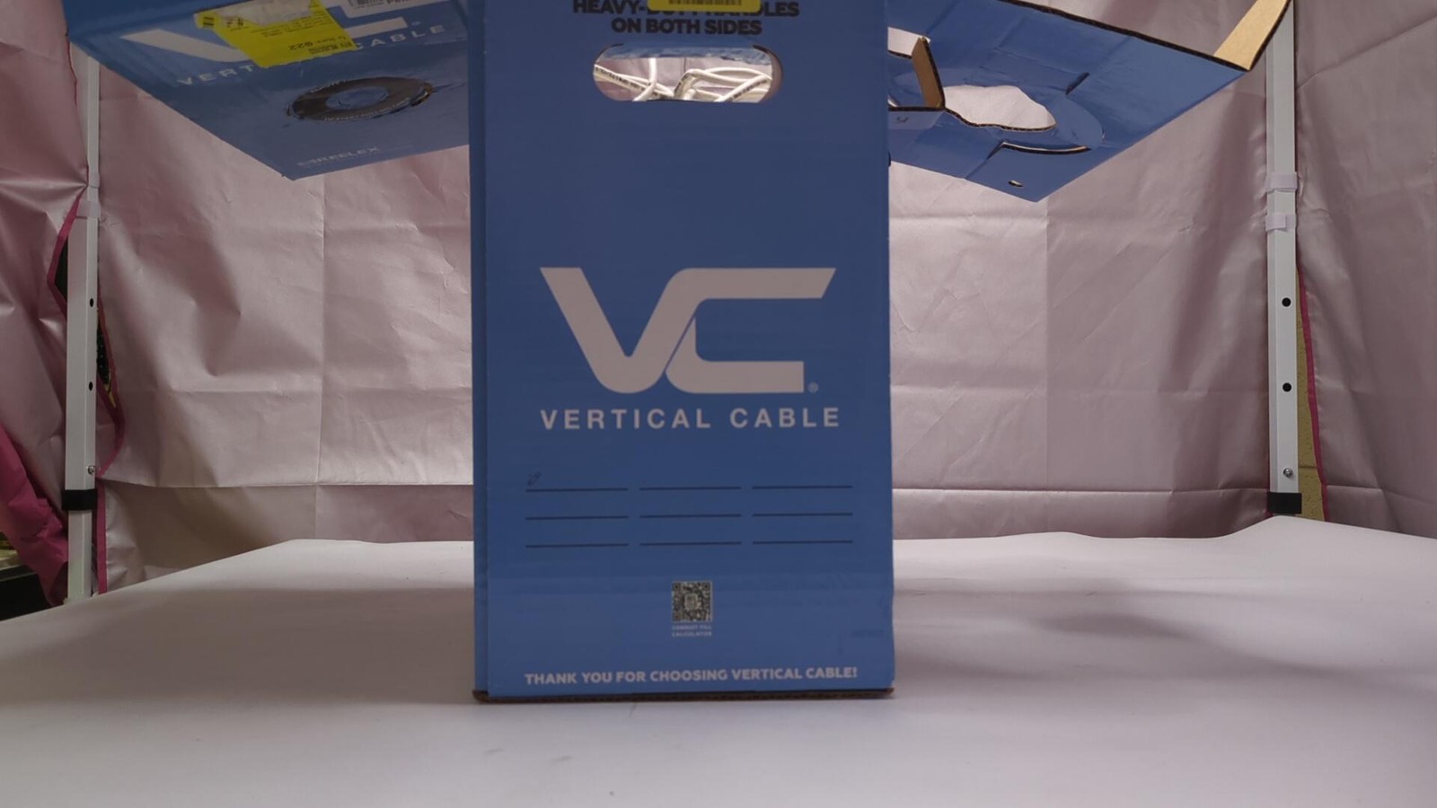 Vertical Cable Cat6, 550 Mhz, Utp, 23awg, 8c Solid Bare Copper, Plenum, 1000ft