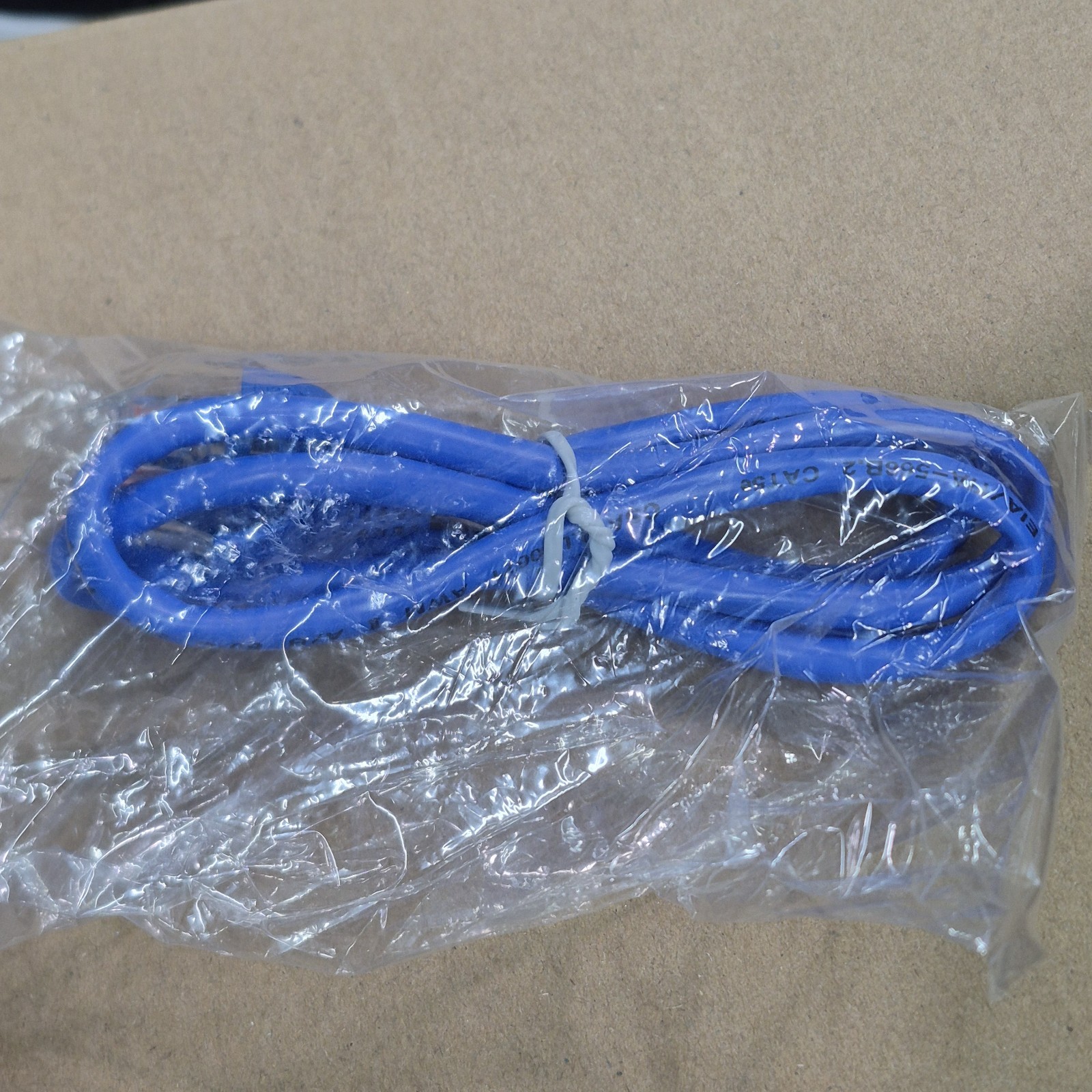 10 PK – Cat5e Ethernet Patch Cable 5ft Blue RJ-45 Male to RJ45 Round Cable