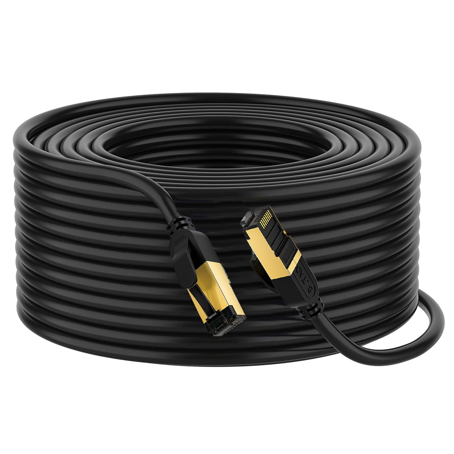 JOSTORT Cat 8 Ethernet Cable,100FT Outdoor&Indoor Heavy Duty High Speed Inter…
