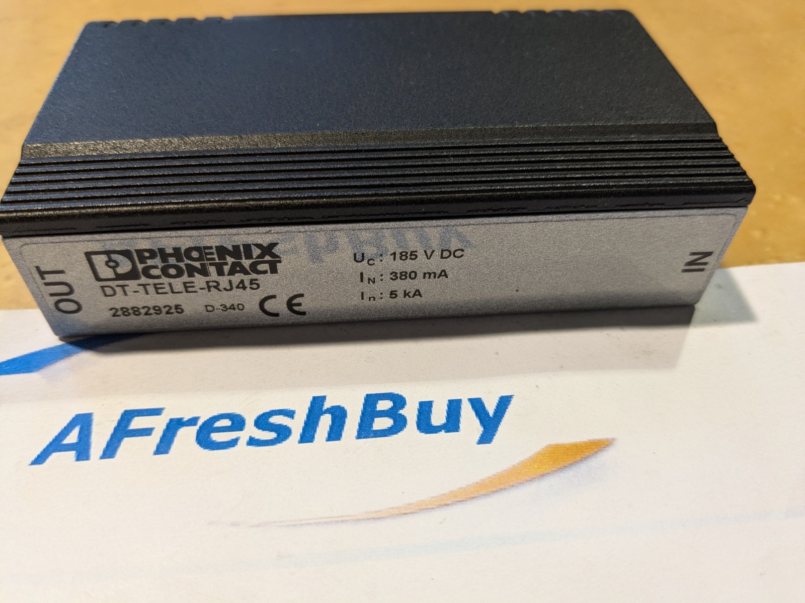 Open Box PHOENIX CONTACT DT-TELE-RJ45 SURGE PROTECTION DEVICE