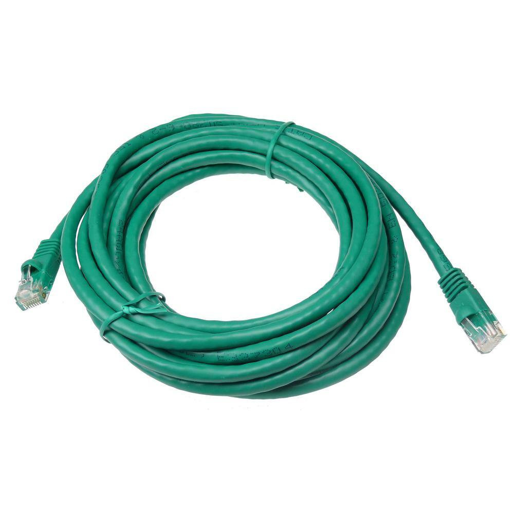 15 Ft. Cat6 Snagless Unshielded (UTP) Network Patch Cable, Green