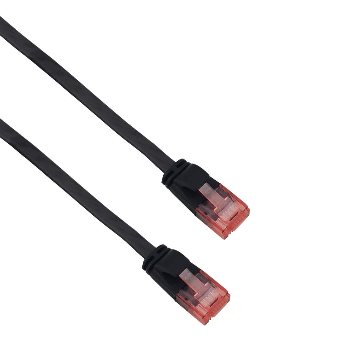 Helos Ultra Slim Patch Cable U/UTP Cat 6 20.0 m Black