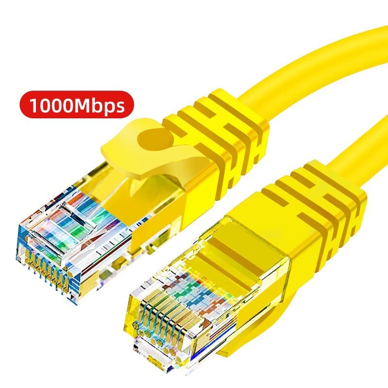 CAT6 RJ45 Ethernet Cable Network LAN Patch Cord Lead Fast Speed Router to PC NEW