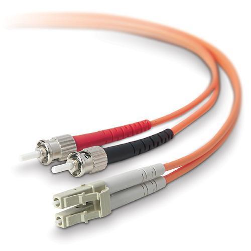 Belkin F2F402L0-01M ST-LC Multimode Duplex Fiber Patch Cable