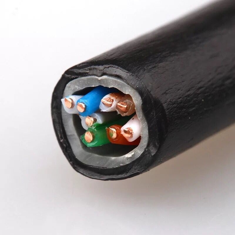 150 FT CAT6 Outdoor Waterproof Direct Burial UV Resistant Network Cable Open-Box