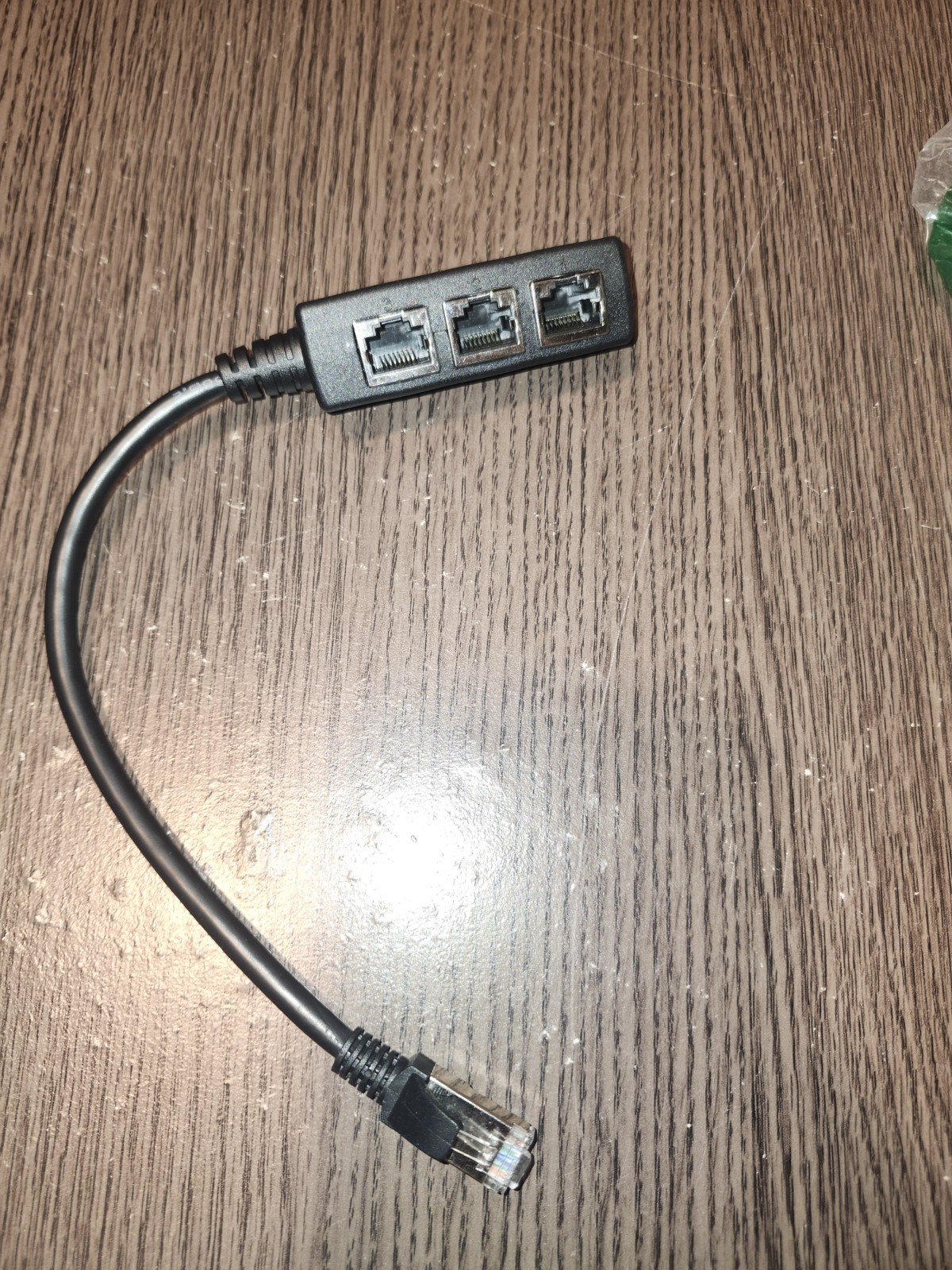 RJ45 Ethernet 1 to 3 Ports LAN Splitter Adapter Cable Network Connectors No Box