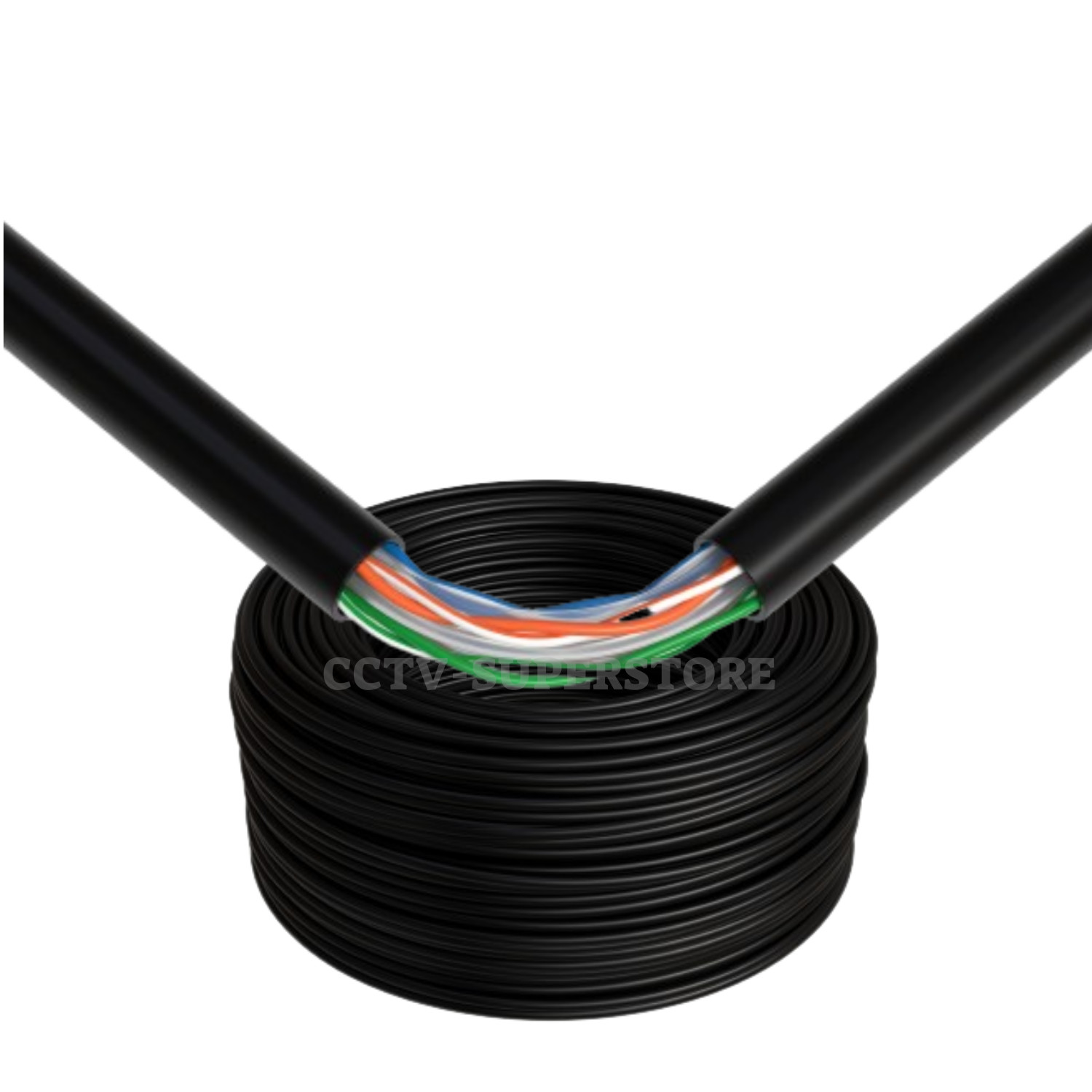 CAT6 1000FT UTP SOLID 23 AWG NETWORK ETHERNET CABLE BULK WIRE 550MHz LAN BLACK