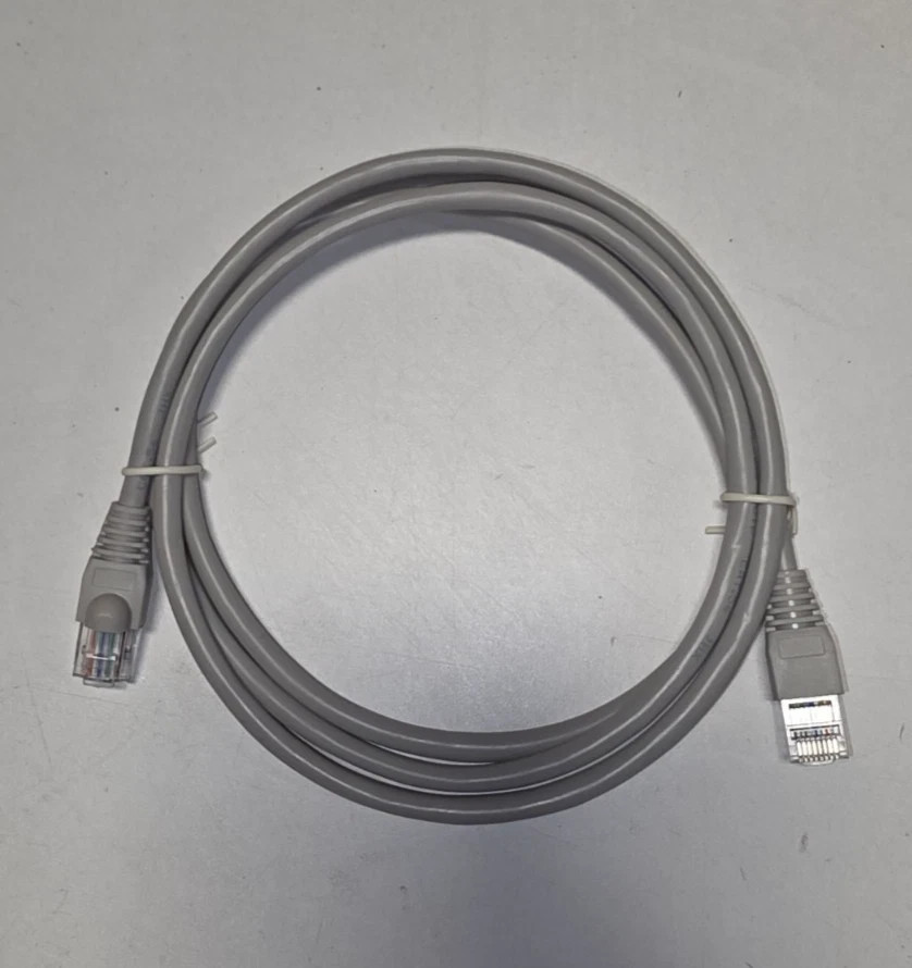 1000 – 5ft RJ45 CAT5E Ethernet LAN Network Cable Patch Cord Networking Grey