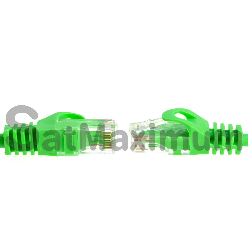 CAT6e / CAT6 Network Patch Cable RJ-45 Ethernet LAN Cable Green 50FT – 200FT LOT