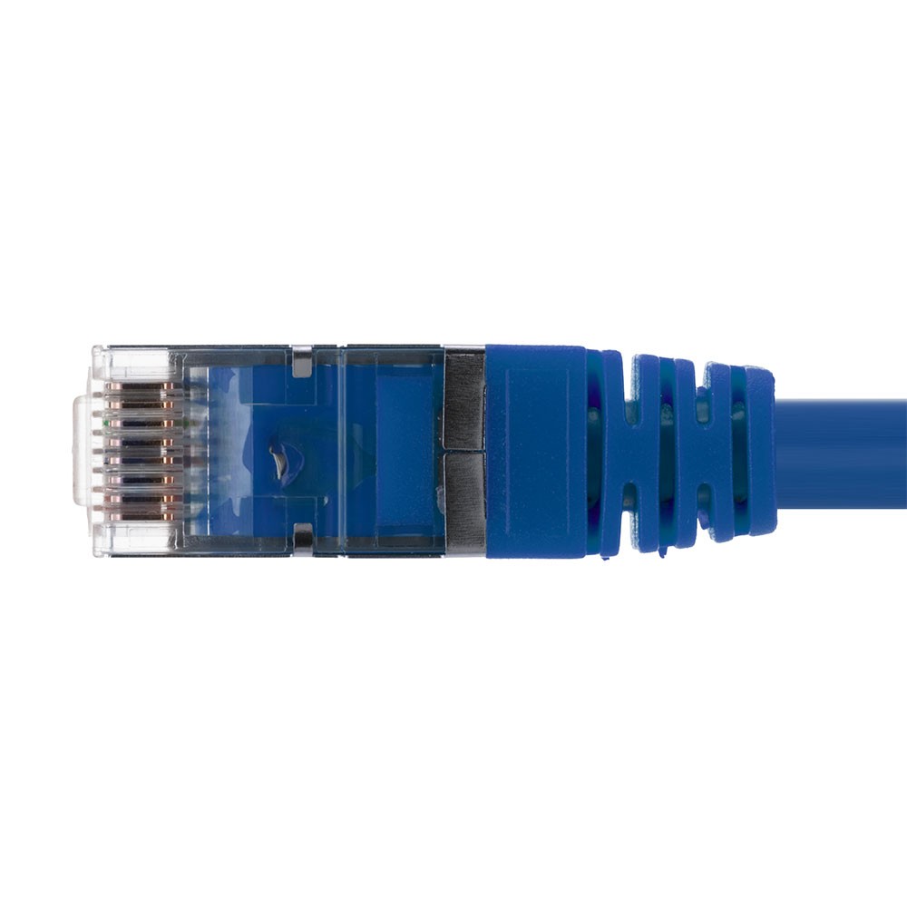 Ethernet Patch Cable CAT6, F/UTP, 26AWG, 1 Ft, 5 pack, Blue