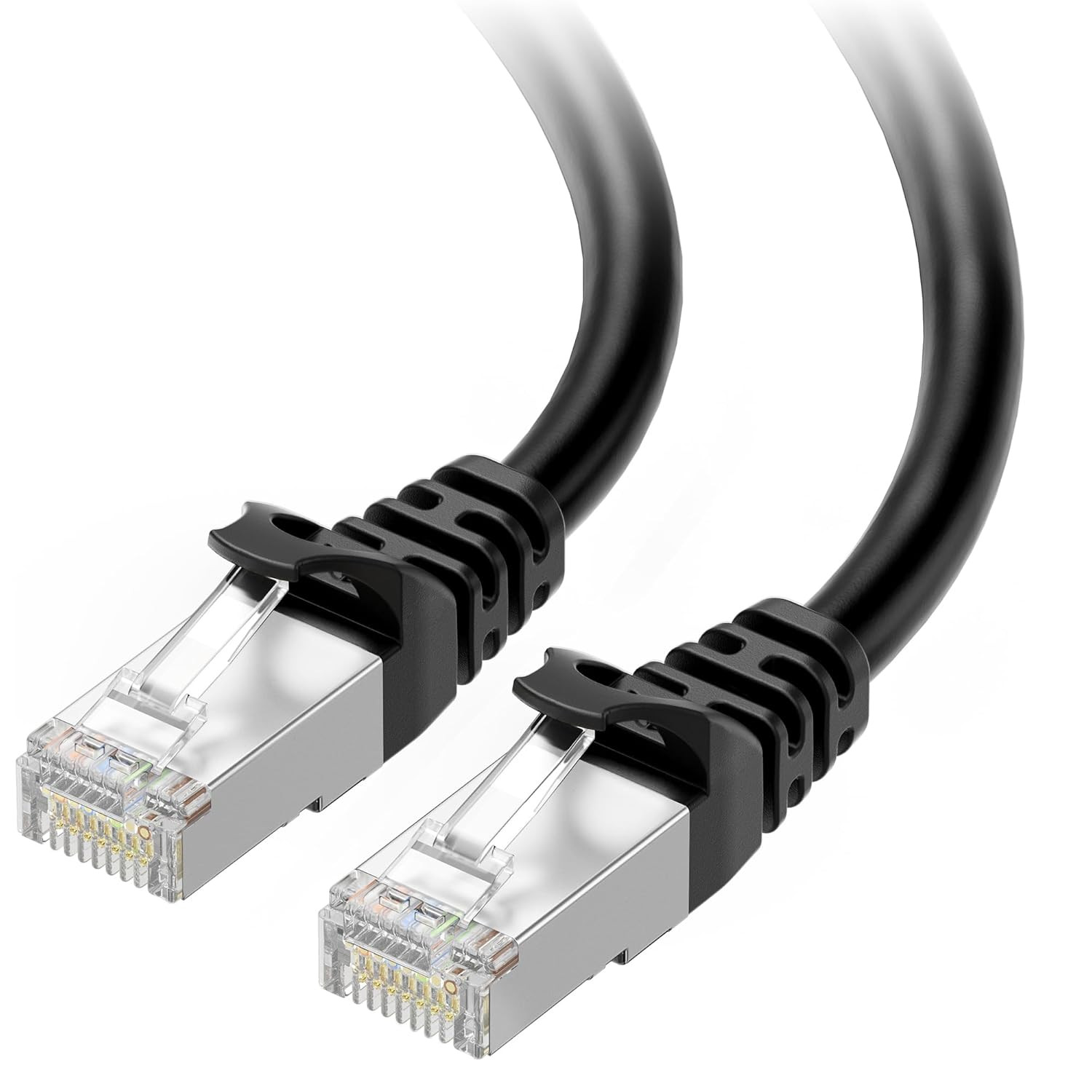 Cable Matters 10Gbps Snagless Shielded Cat 6A Ethernet Cable – 50Ft, Cat 6A Cabl