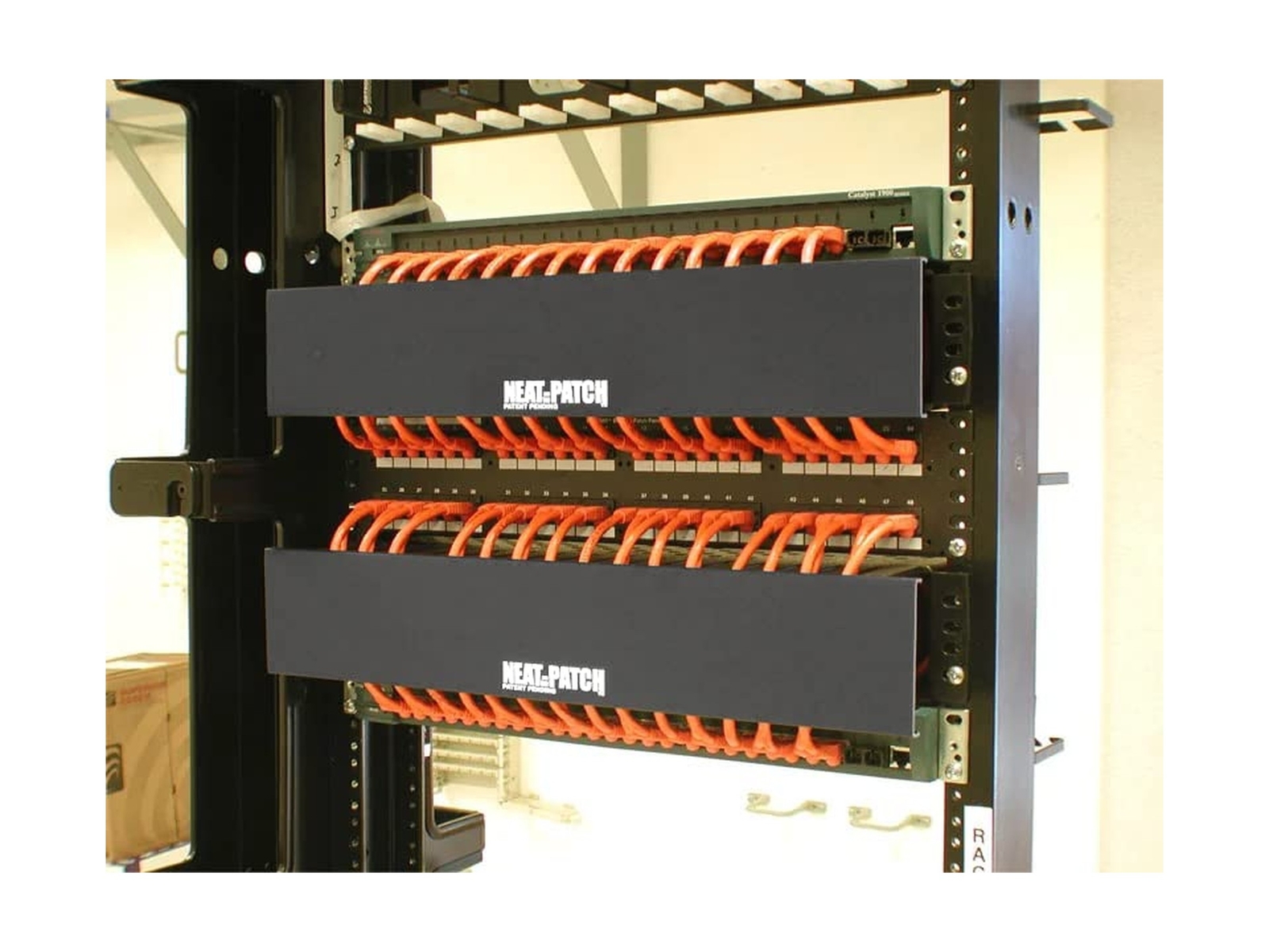 Neat Patch Cable Management Unit3 Pack 2U Neat Patch (3 Pack) Black