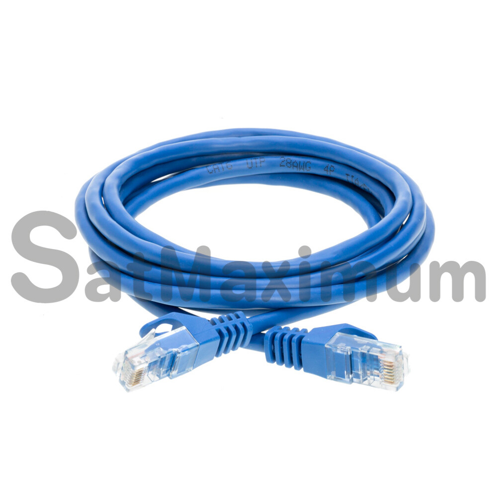 CAT6e / CAT6 Network Patch Cable RJ-45 Ethernet LAN Cable Blue 1.5FT – 20FT LOT