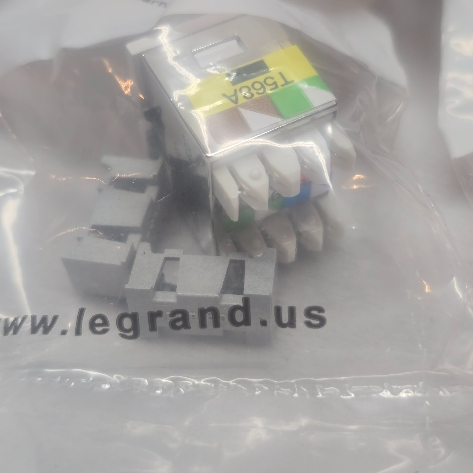 Legrand Ortronics TJ6A-88 Clarity TracJack CAT6A White Jack 12 Pack