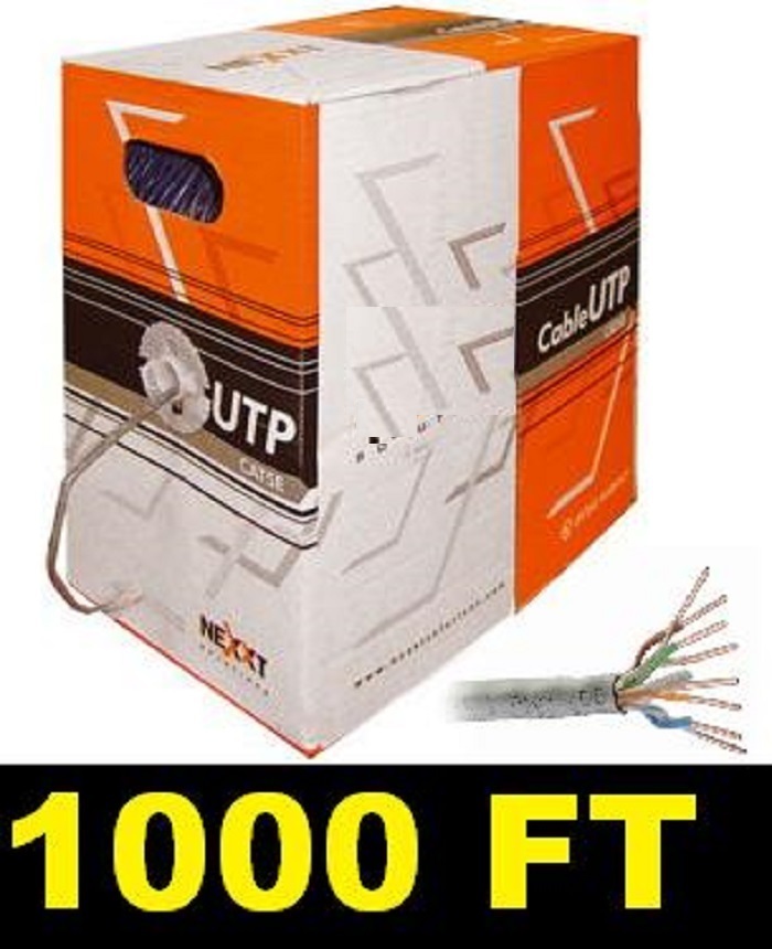 1000FT CAT6 ETHERNET LAN CABLE 1Gbps CAT-6 WIRE 1000′ WIRE CATEGORY 6 INTERNET
