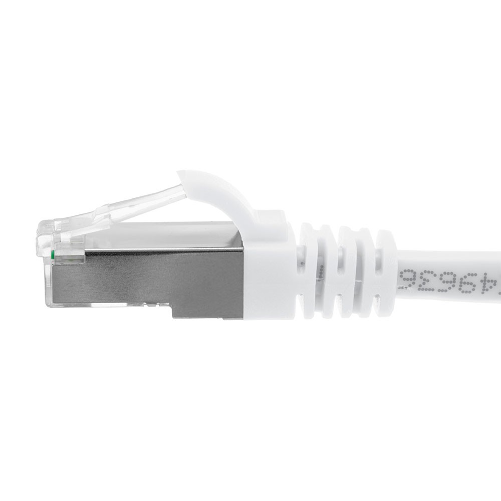 Ethernet Patch Cable CAT6, F/UTP, 26AWG, 0.5 Ft , 5 pack, White