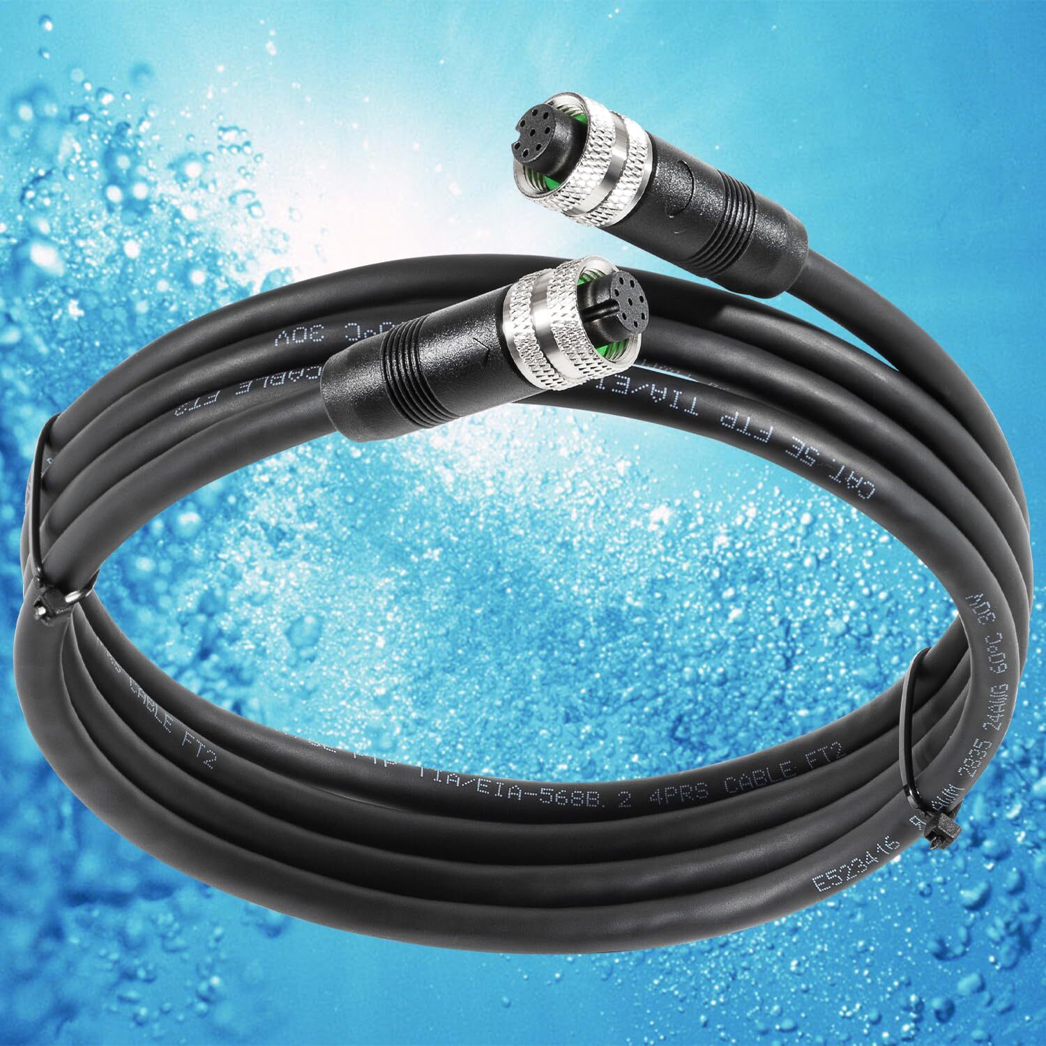 720073-6 5 Foot Ethernet Cable AS EC 5E for Humminbird Helix APEX SOLIX Onix