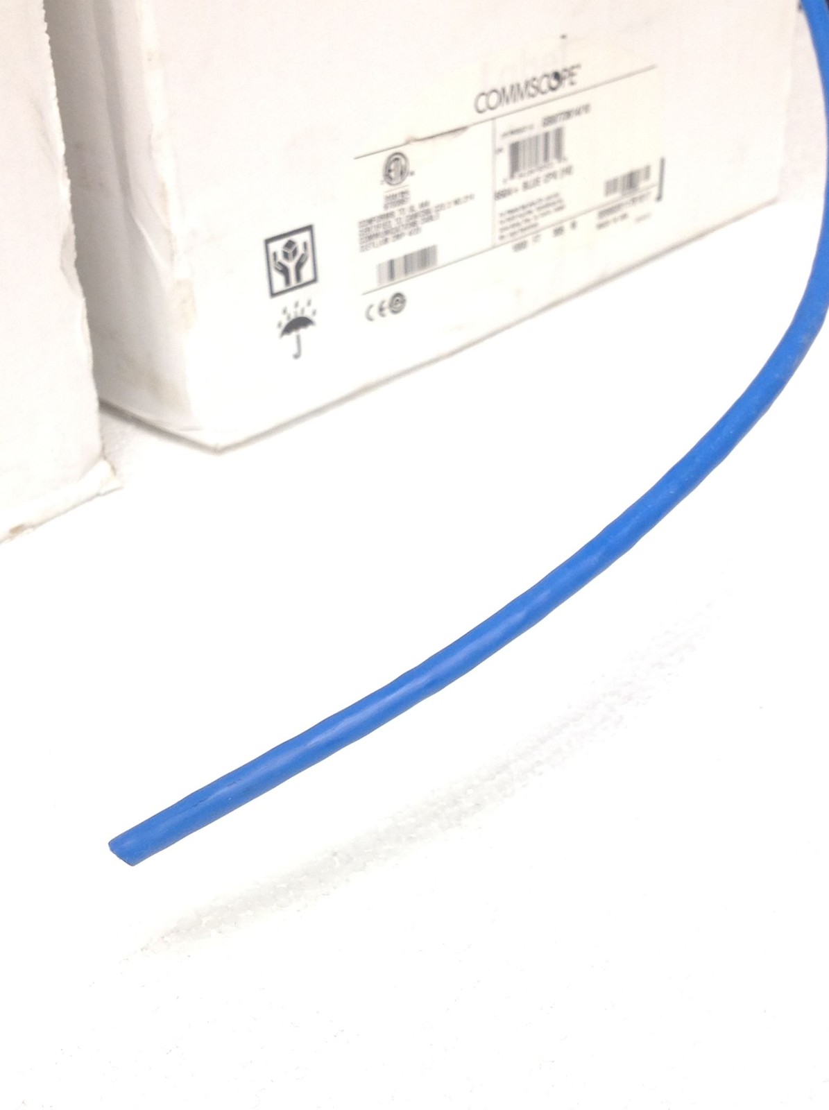 CommScope Uniprise Media 6 CAT6 6504 + Blue Communication Cable 675Ft FREE SHIP!